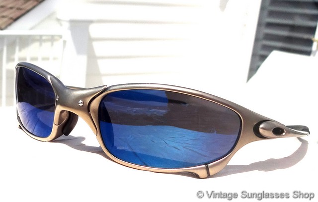 Oakley Juliet Plasma Ice Iridium Sunglasses